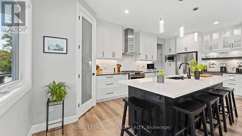 8443 Goosemarsh Line, Lambton Shores, ON - Indoor Photo Showing Kitchen With Upgraded Kitchen