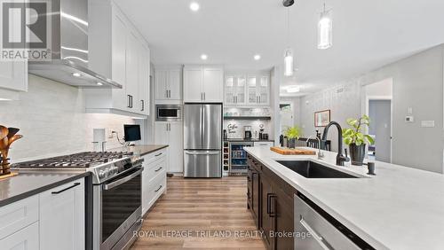 8443 Goosemarsh Line, Lambton Shores, ON - Indoor Photo Showing Kitchen With Upgraded Kitchen