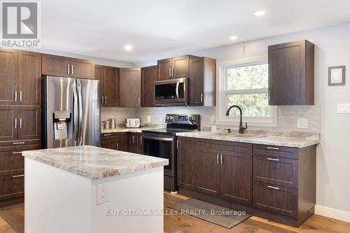 39090 Combermere Road, Madawaska Valley, ON - Indoor Photo Showing Kitchen With Stainless Steel Kitchen With Upgraded Kitchen