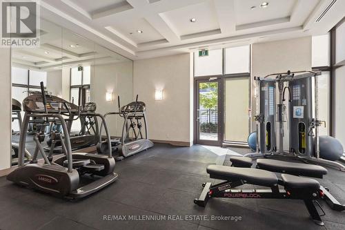 1512 - 9582 Markham Road, Markham, ON - Indoor Photo Showing Gym Room