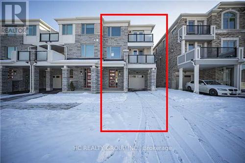 82 Thomas Frisby Jr Crescent, Markham, ON - Outdoor With Balcony With Facade