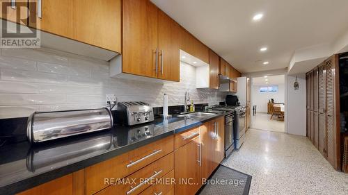 87 Aviemore Drive, Toronto, ON - Indoor Photo Showing Kitchen With Double Sink