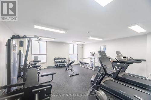 1407 - 3170 Kirwin Avenue, Mississauga, ON - Indoor Photo Showing Gym Room