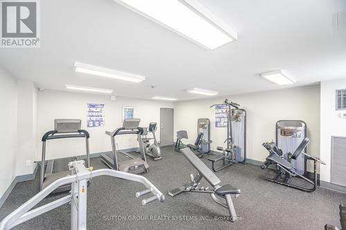 1407 - 3170 Kirwin Avenue, Mississauga, ON - Indoor Photo Showing Gym Room