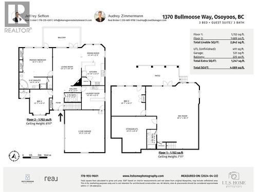 Floor Plan House - 1370 Bullmoose Way, Osoyoos, BC - Other