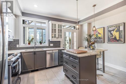 56 Kings Landing Private, Ottawa, ON - Indoor Photo Showing Kitchen With Stainless Steel Kitchen With Upgraded Kitchen