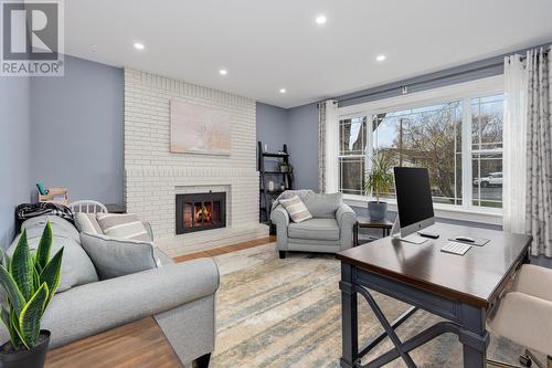 23 Crocker Place, Mount Pearl, NL - Indoor Photo Showing Living Room With Fireplace