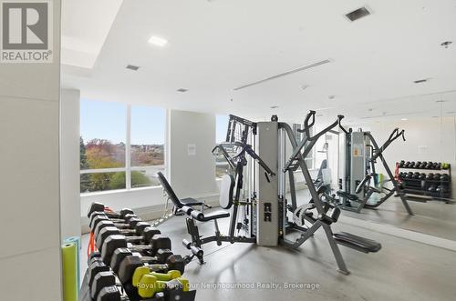 301 - 1235 Bayly Street, Pickering (Bay Ridges), ON - Indoor Photo Showing Gym Room