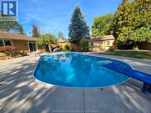 79 Lynnwood Avenue, Chatham, ON - Outdoor With In Ground Pool With Backyard
