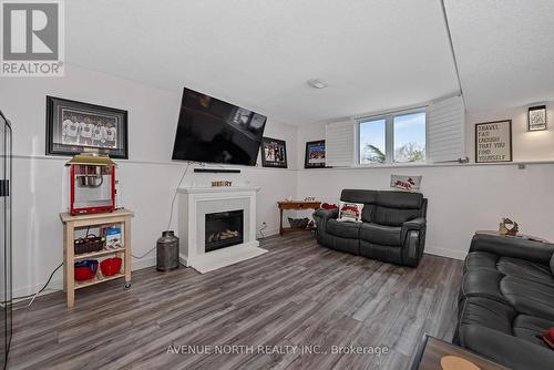 7028 Shadow Ridge Drive, Ottawa, ON - Indoor Photo Showing Living Room With Fireplace