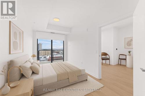 702 - 223 Princess Street, Kingston (East Of Sir John A. Blvd), ON - Indoor Photo Showing Bedroom