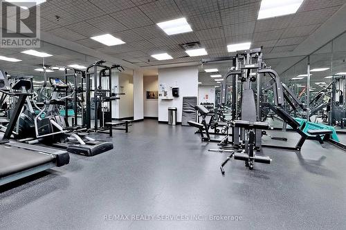 1003 - 50 Eglinton Avenue W, Mississauga, ON - Indoor Photo Showing Gym Room