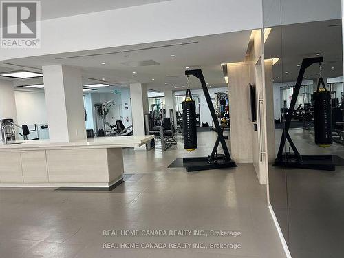 3609-Den - 195 Redpath Avenue, Toronto, ON - Indoor Photo Showing Gym Room