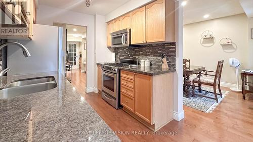 1939 A Parkside Drive, Pickering, ON - Indoor Photo Showing Kitchen With Double Sink