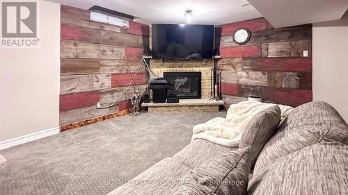 1939 A Parkside Drive, Pickering, ON - Indoor With Fireplace