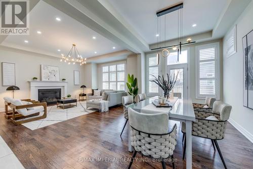 3263 Donald Mackay Street, Oakville, ON - Indoor With Fireplace