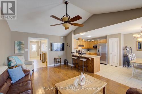 view from living room to kitchen - 125 Sheffield Street, Southgate, ON - Indoor Photo Showing Living Room