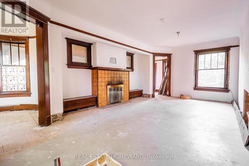 3025 Queen Street E, Toronto, ON - Indoor With Fireplace