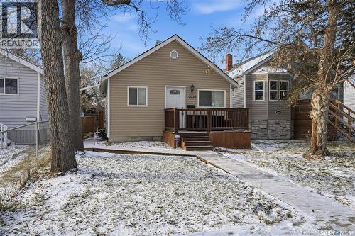 1056 Mctavish Street, Regina, SK - Outdoor With Deck Patio Veranda