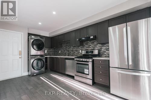 Upper - 10 Virtues Avenue, Brampton, ON - Indoor Photo Showing Kitchen With Stainless Steel Kitchen With Upgraded Kitchen