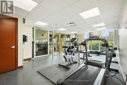 706 - 200 Rideau Street, Ottawa, ON - Indoor Photo Showing Gym Room