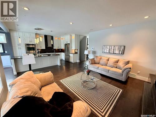 3633 Green Water Drive, Regina, SK - Indoor Photo Showing Living Room