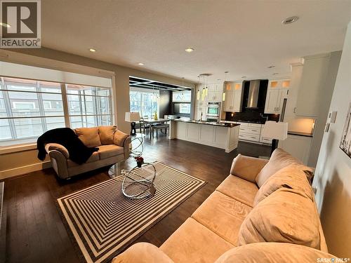 3633 Green Water Drive, Regina, SK - Indoor Photo Showing Living Room