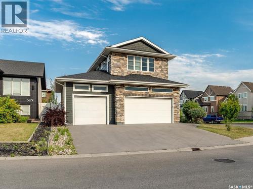 3633 Green Water Drive, Regina, SK - Outdoor With Facade