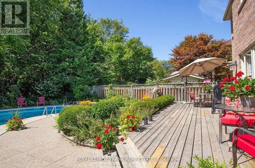 61 Allayden Drive, Whitby (Lynde Creek), ON - Outdoor With In Ground Pool With Deck Patio Veranda