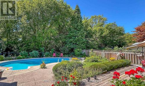 61 Allayden Drive, Whitby (Lynde Creek), ON - Outdoor With In Ground Pool With Backyard