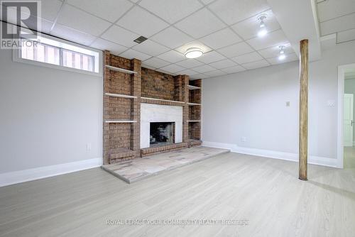 4128 Tapestry Trail, Mississauga, ON - Indoor With Fireplace