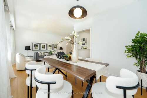 145 Sloane Avenue, Toronto, ON - Indoor Photo Showing Dining Room