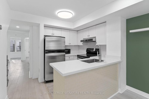 1207-22 Laidlaw Street, Toronto, ON - Indoor Photo Showing Kitchen With Stainless Steel Kitchen With Double Sink