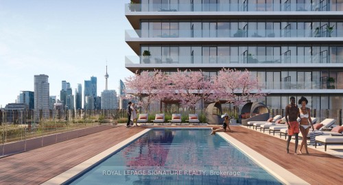 1201-35 Parliament Street, Toronto, ON - Outdoor With In Ground Pool With Balcony