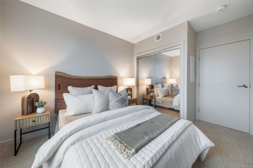 1104-777 Belleville St, Victoria, BC - Indoor Photo Showing Bedroom