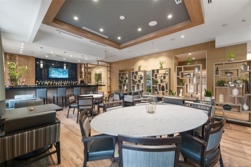 1104-777 Belleville St, Victoria, BC - Indoor Photo Showing Dining Room