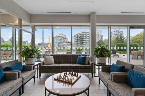 1104-777 Belleville St, Victoria, BC - Indoor Photo Showing Living Room