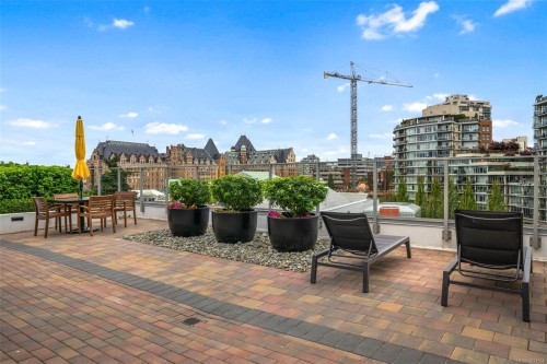 1104-777 Belleville St, Victoria, BC - Outdoor With Deck Patio Veranda