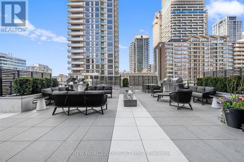 Terrace W/BBQ - 1711 - 101 Roehampton Avenue, Toronto, ON - Outdoor With Facade