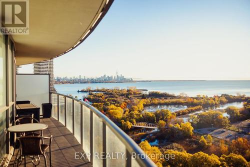 1908 - 2240 Lake Shore Boulevard W, Toronto, ON - Outdoor With Body Of Water With Balcony With View