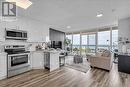 1908 - 2240 Lake Shore Boulevard W, Toronto, ON  - Indoor Photo Showing Kitchen With Stainless Steel Kitchen 