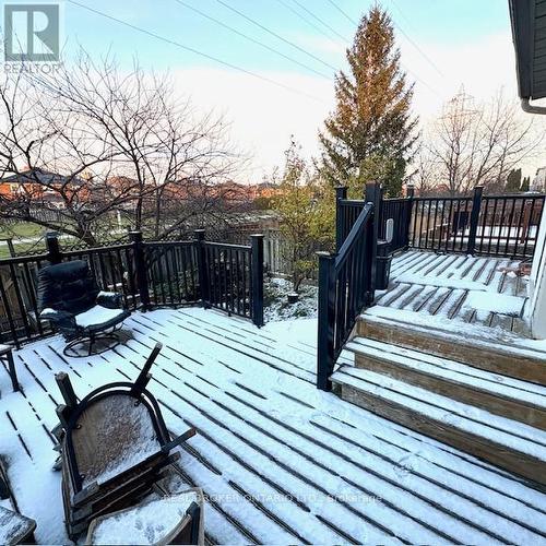 Deck - 63 Acadian Heights, Brampton, ON 