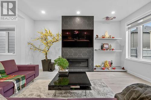 720 Cappamore Drive, Ottawa, ON - Indoor Photo Showing Other Room With Fireplace