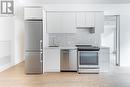 513 - 60 Colborne Avenue, Toronto, ON  - Indoor Photo Showing Kitchen With Stainless Steel Kitchen With Upgraded Kitchen 