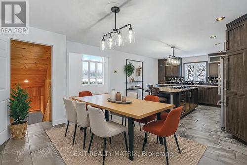 Virtually Staged - 1650 Gourley Road, East Hawkesbury, ON - Indoor Photo Showing Dining Room