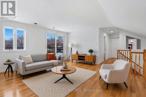 Virtually Staged - 1650 Gourley Road, East Hawkesbury, ON - Indoor Photo Showing Living Room