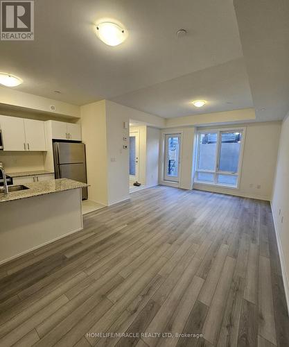 17 - 165 Tapscott Road, Toronto, ON - Indoor Photo Showing Kitchen With Double Sink