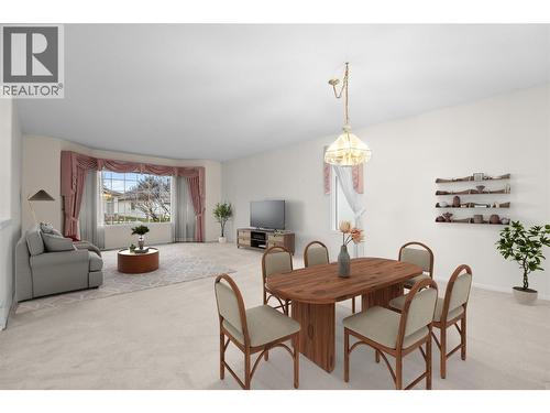 Living/Dining -  Virtually Staged - 595 Yates Road Unit# 99, Kelowna, BC - Indoor