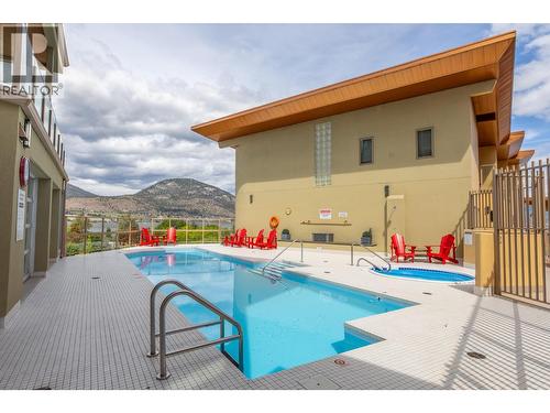 250 Marina Way Unit# 208, Penticton, BC - Outdoor With In Ground Pool With Exterior