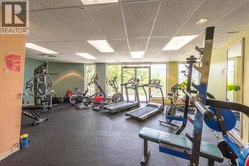 250 Marina Way Unit# 208, Penticton, BC - Indoor Photo Showing Gym Room